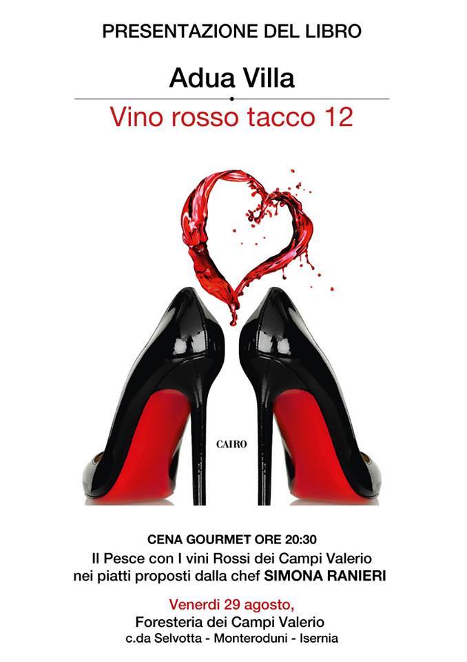 VIno rosso tacco 12