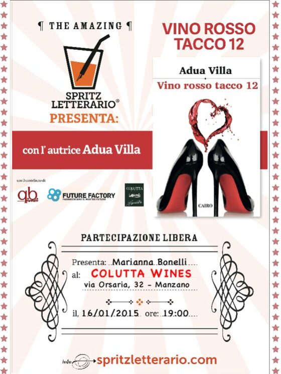 Spritz Letterario. Adua Villa presenta il suo libro