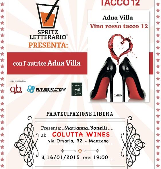 Spritz Letterario. Adua Villa presenta il suo libro