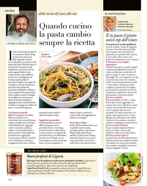 Paste ricche e golose. Allegre come l’estate