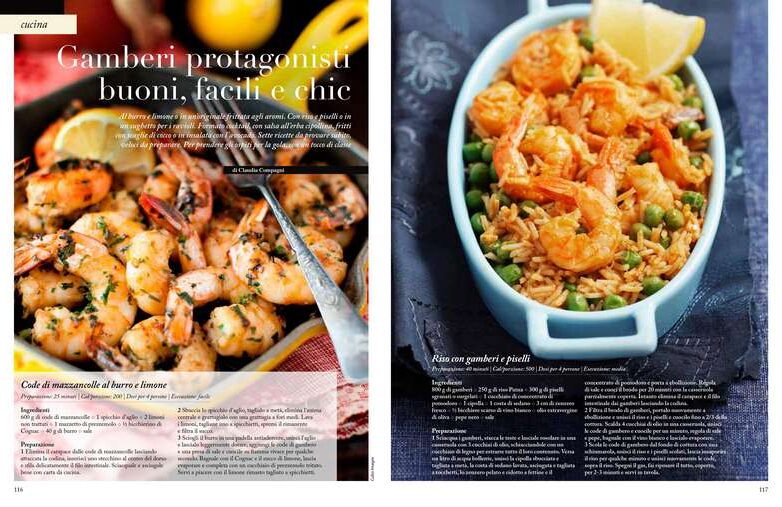 Gamberi protagonisti buoni, facili e chic