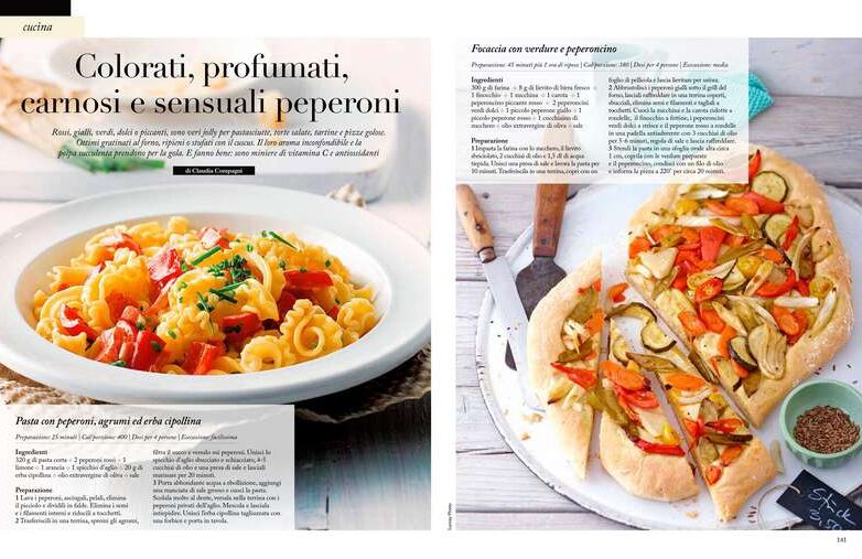 Colorati, profumati, carnosi e sensuali peperoni