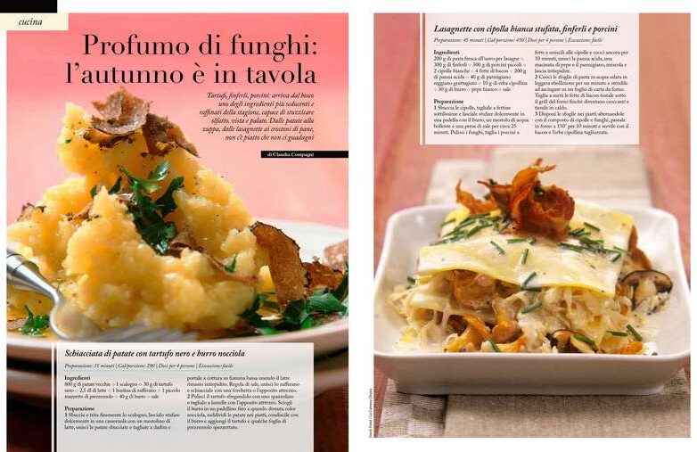 Profumo di funghi: l’autunno è in tavola