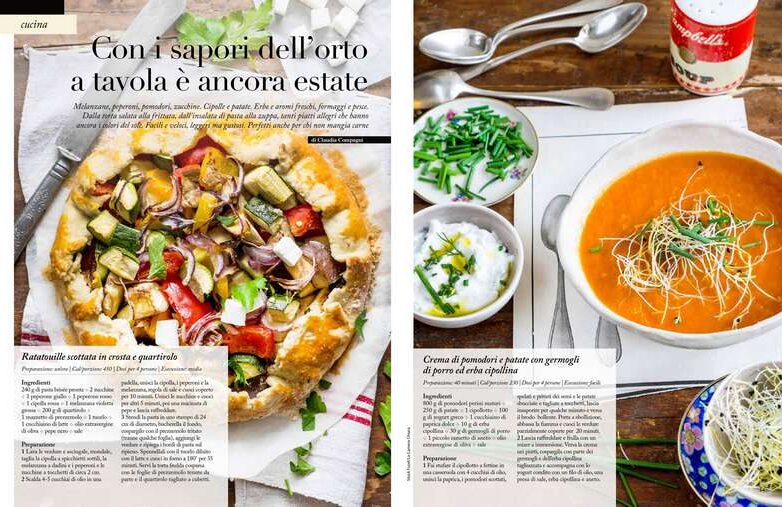 Con i sapori dell’orto a tavola è ancora estate