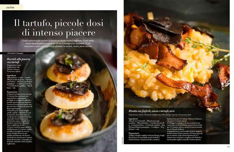 Il tartufo, piccole dosi di intenso piacere