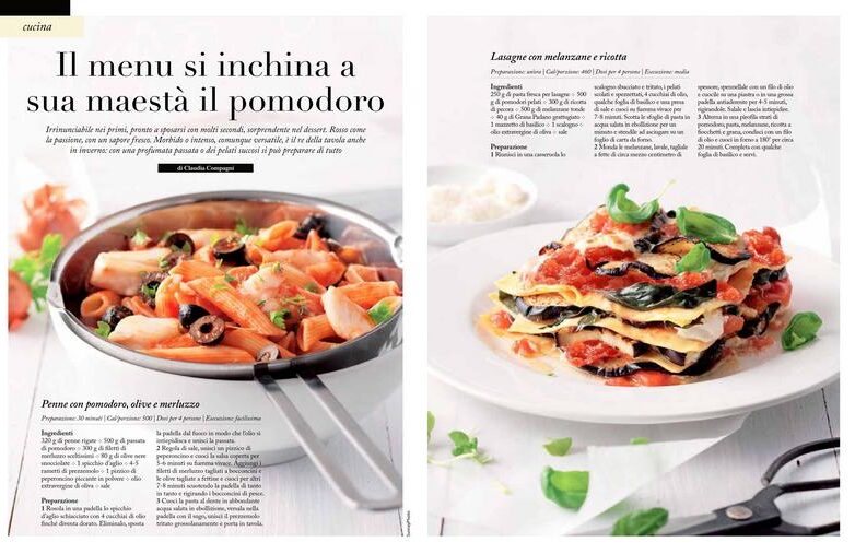 Il menu si inchina a sua maestà il pomodoro