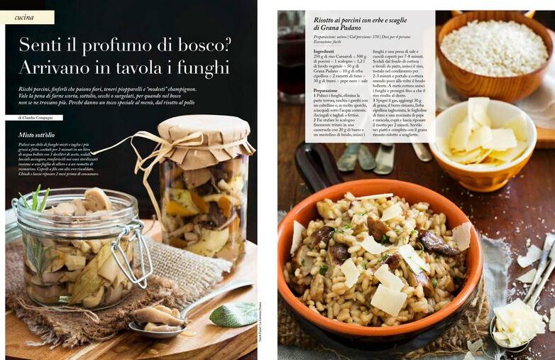Senti il profumo di bosco? Arrivano in tavola i funghi