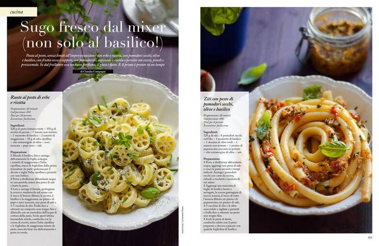 Sugo fresco dal mixer (non solo al basilico!)