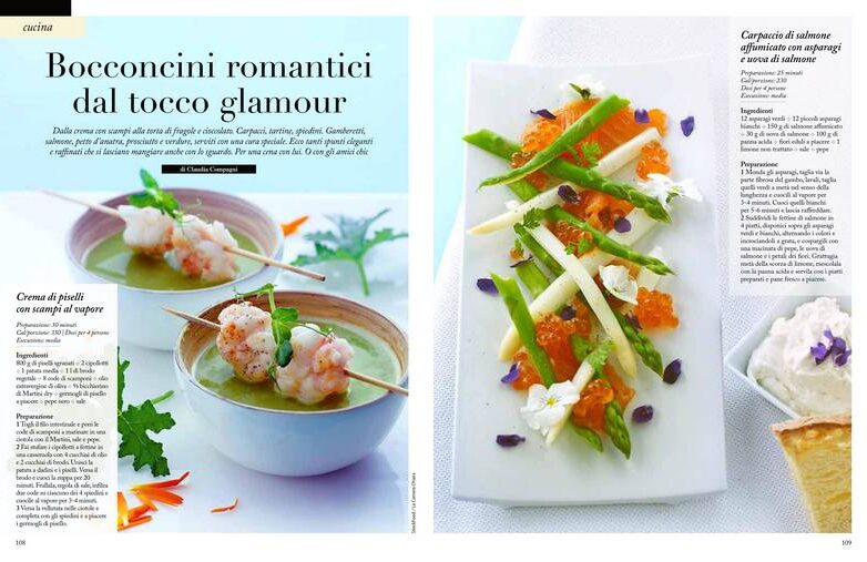 Bocconcini romantici dal tocco glamour