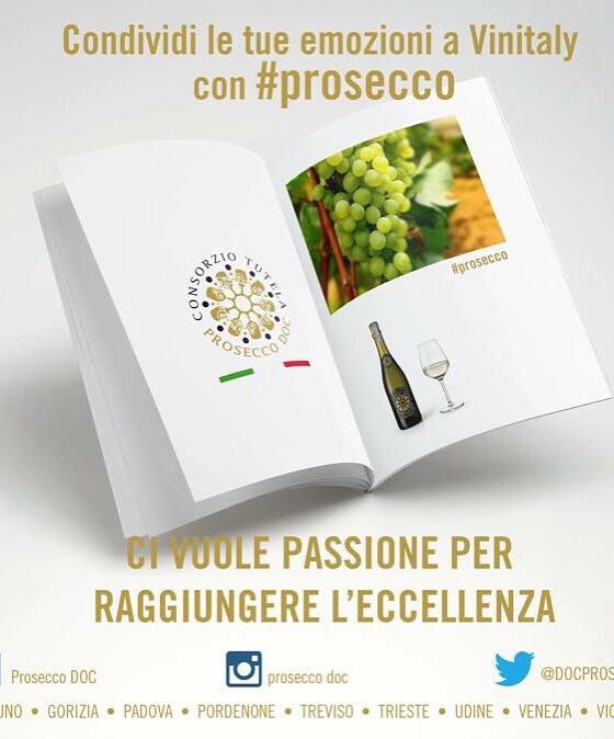 VINITALY 2016. PROSECCO DOC E PROSCIUTTO SAN DANIELE INSIEME PER IL SECONDO ANNO CONSECUTIVO