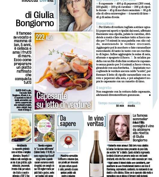 Di Giulia Bongiorno Capesante su letto di verdure
