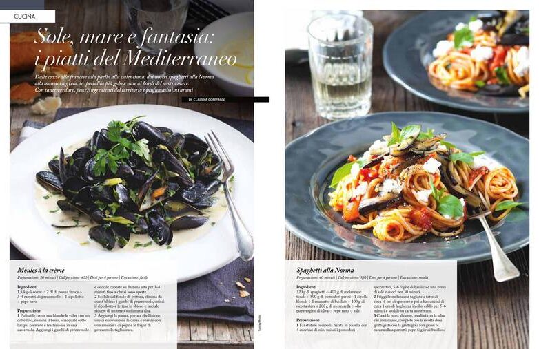 Sole, mare e fantasia: i piatti del Mediterraneo