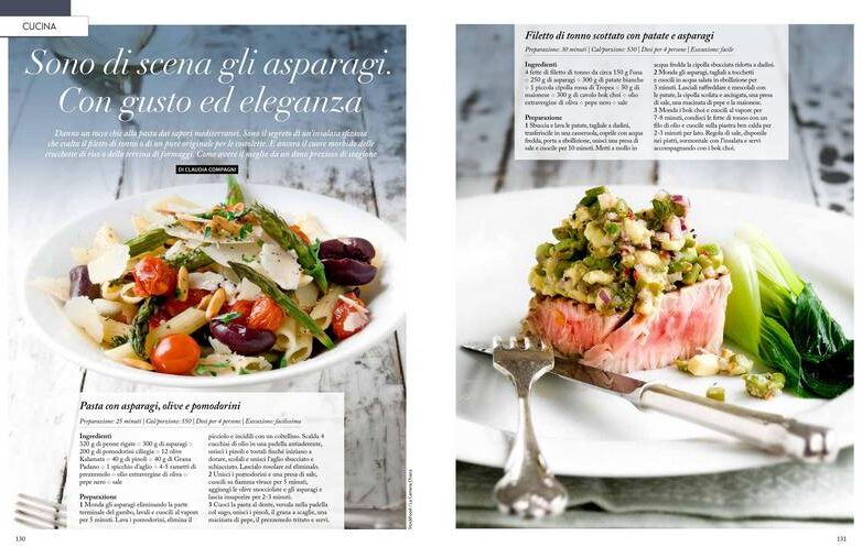 Sono di scena gli asparagi. Con gusto ed eleganza