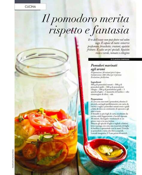 Il pomodoro merita rispetto e fantasia