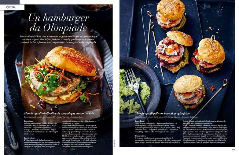 Un hamburger da Olimpiade