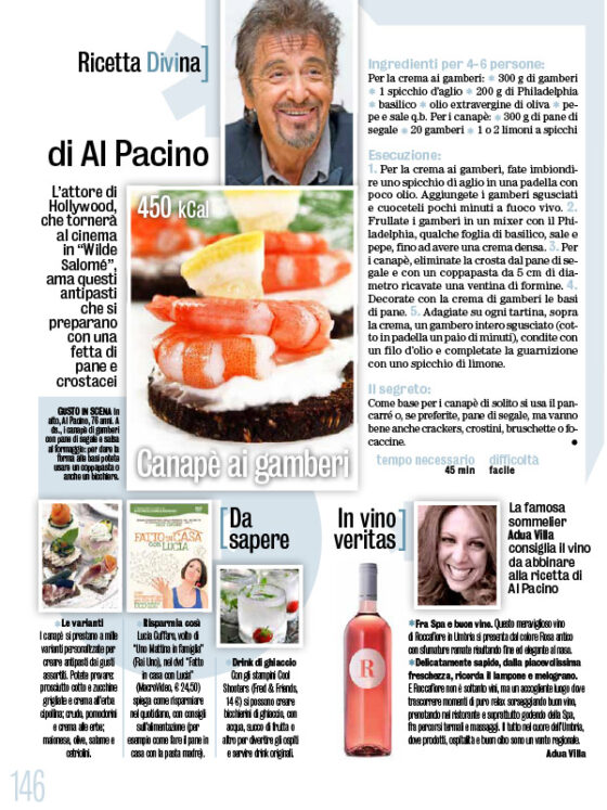 di Al Pacino Canapè ai gamberi