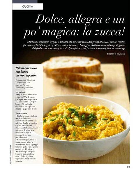 Dolce, allegra e un po’ magica: la zucca!