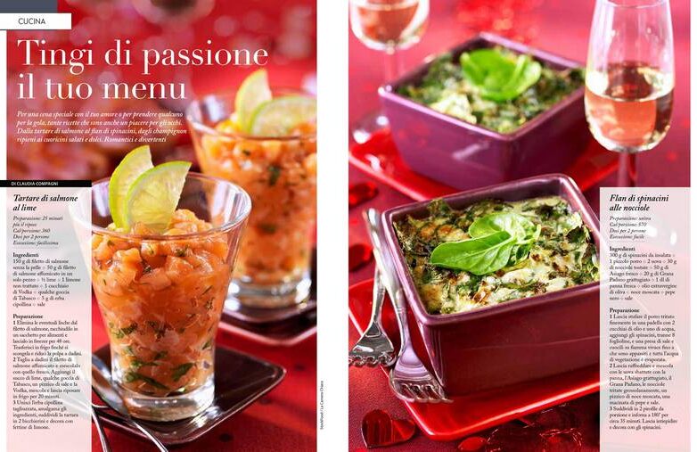 Tingi di passione il tuo menu