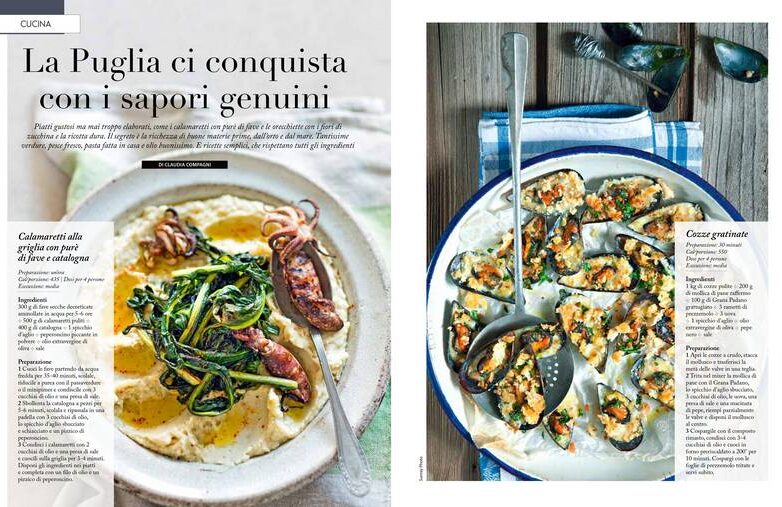 La Puglia ci conquista con i sapori genuini