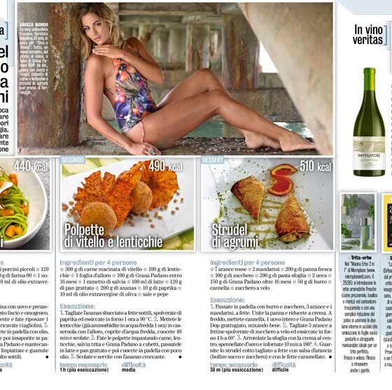 Il menu del Grana Padano di Veronica Angeloni
