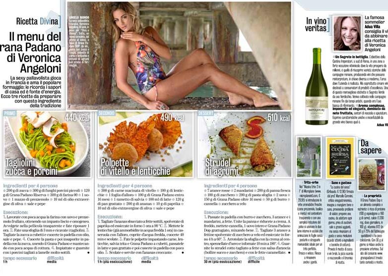 Il menu del Grana Padano di Veronica Angeloni