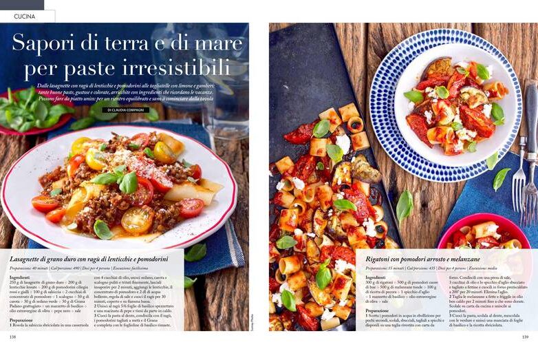 Sapori di terra e di mare per paste irresistibili