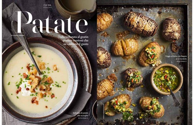 Patate – Dalla vellutata al gratin quattro versioni che ne esaltano il gusto