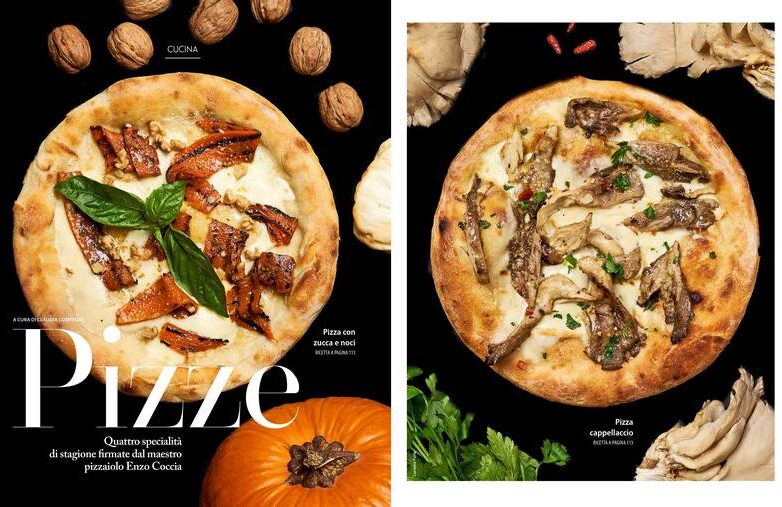 Pizze – Quattro specialità di stagione firmate dal maestro pizzaiolo Enzo Coccia