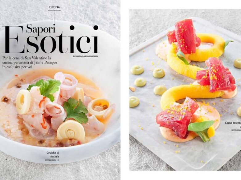Sapori Esotici – Per la cena di San Valentino la cucina peruviana di Jaime Pesaque in esclusiva per voi