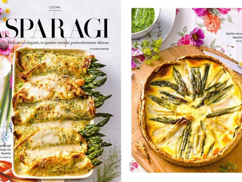ASPARAGI – Delicati ed eleganti, in quattro versioni particolarmente sfiziose