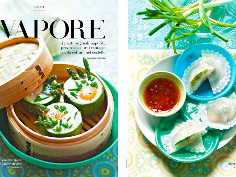 VAPORE – 4 piatti originali,saporiti, preziosi