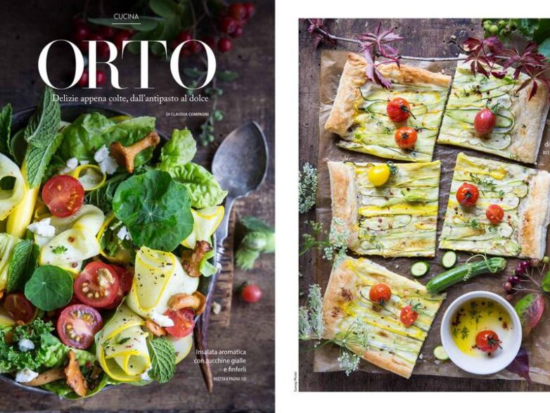 Orto, delizie appena colte, dall’antipasto al dolce