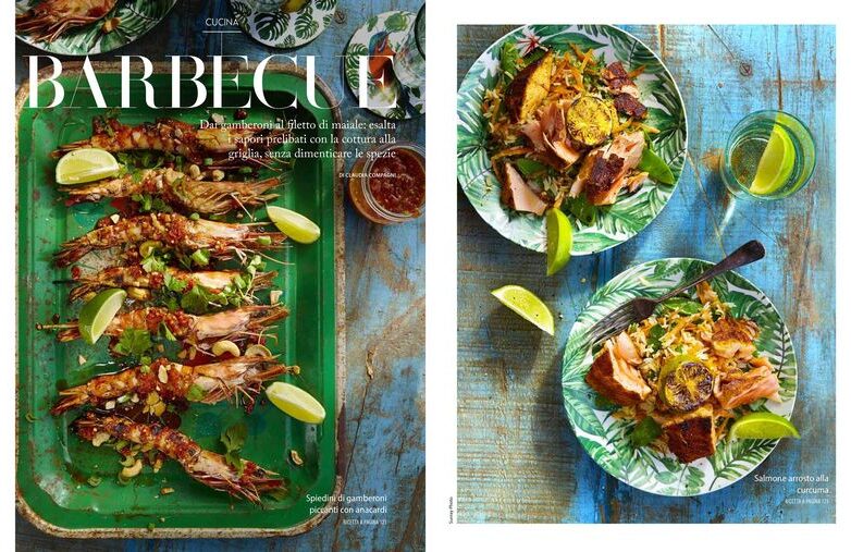 BARBECUE: Dai gamberoni al filetto di maiale: esalta i sapori prelibati con la cottura alla griglia, senza dimenticare le spezie