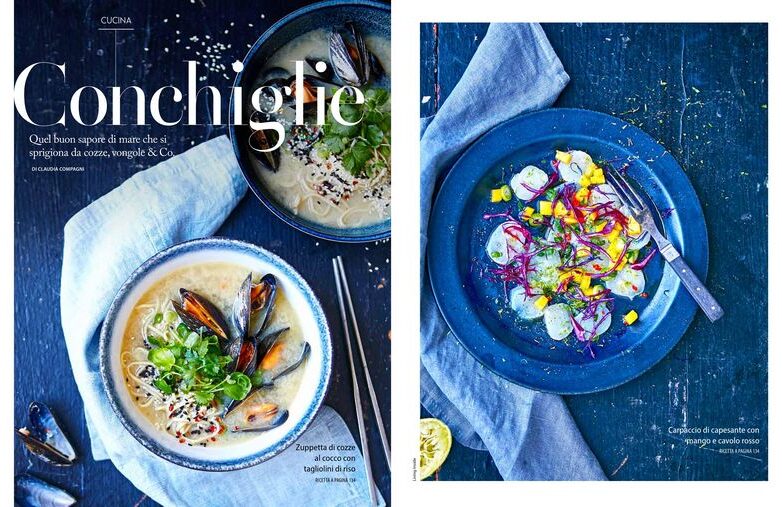 Conchiglie: Quel buon sapore di mare che si sprigiona da cozze, vongole & Co.