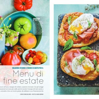 GIARDINO: Verdure, frutta, aromi estivi: per un pranzo ancora vacanziero. E vegetariano