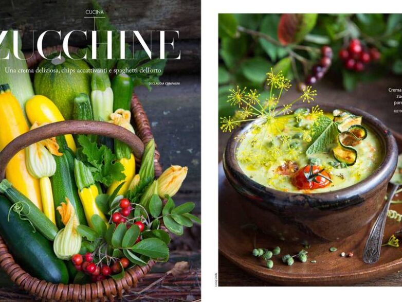 Zucchine: Una crema deliziosa, chips accattivanti e spaghetti dell’orto.