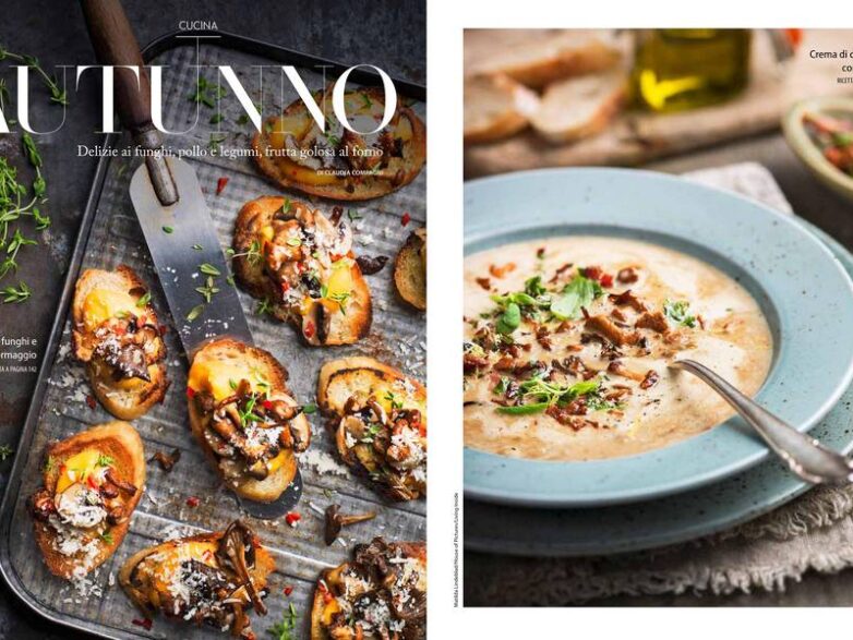 AUTUNNO: Delizie ai funghi, pollo e legumi, frutta golosa al forno