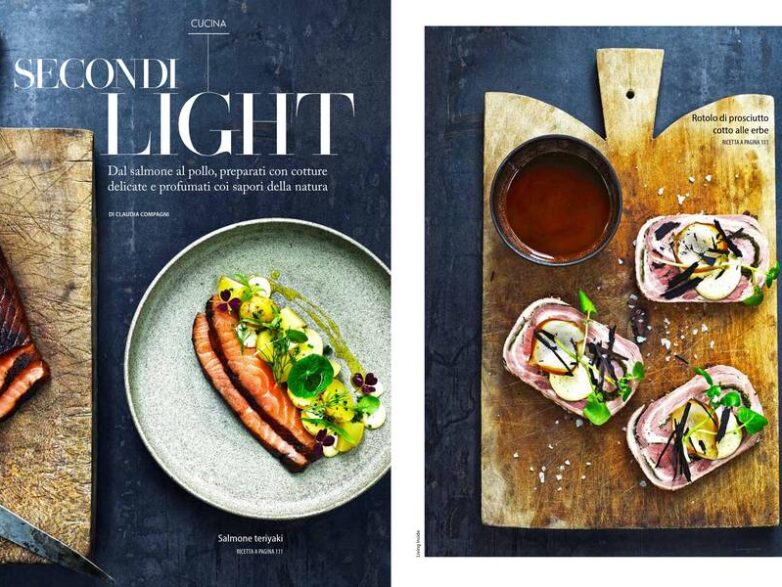 SECONDI LIGHT: Dal salmone al pollo, preparati con cotture delicate e profumati coi sapori della natura