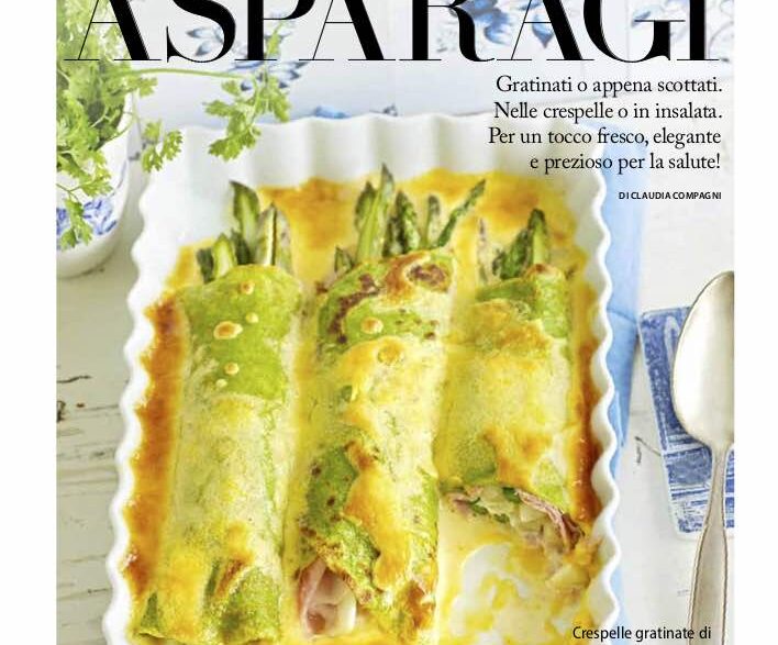 ASPARAGI: Per un tocco fresco, elegante e prezioso per la salute!
