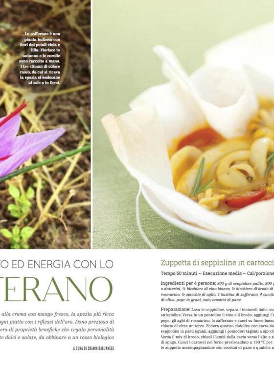 ZAFFERANO: gusto ed energia
