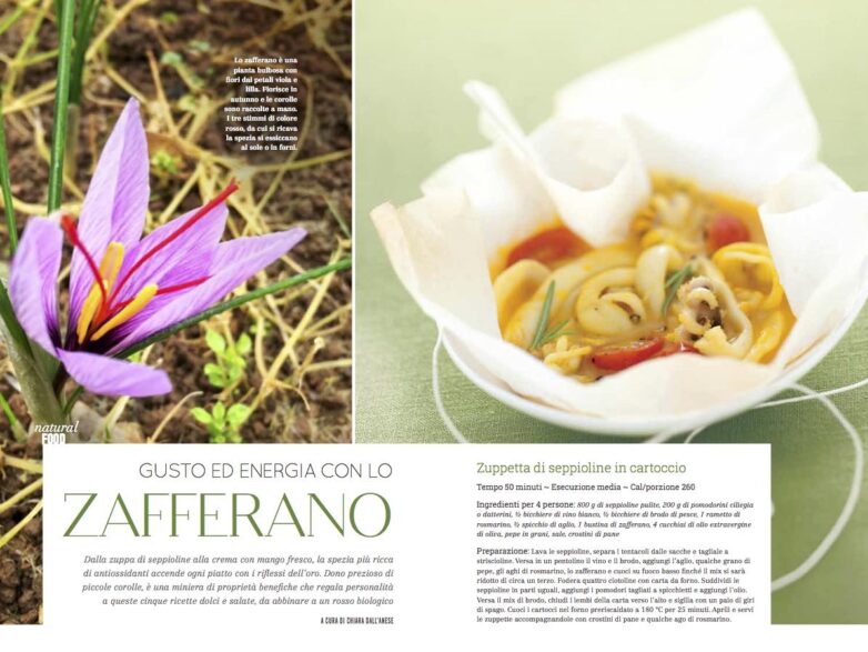 ZAFFERANO: gusto ed energia