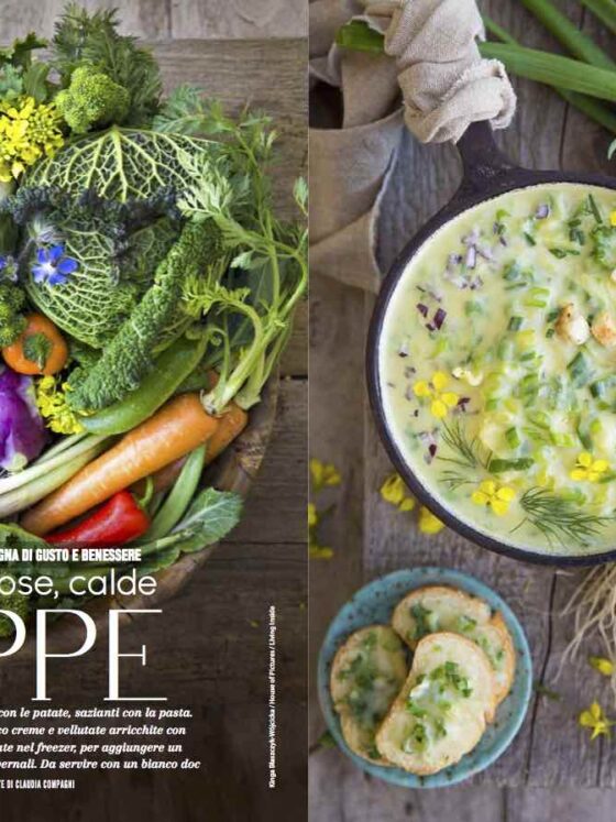 ZUPPE: leggere, golose, calde